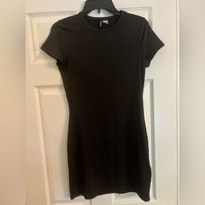 H&M Classic Black Little Bodycon Mini Dress Size Medium EUC
